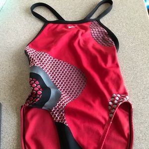 Nike reversible one piece bathing suit